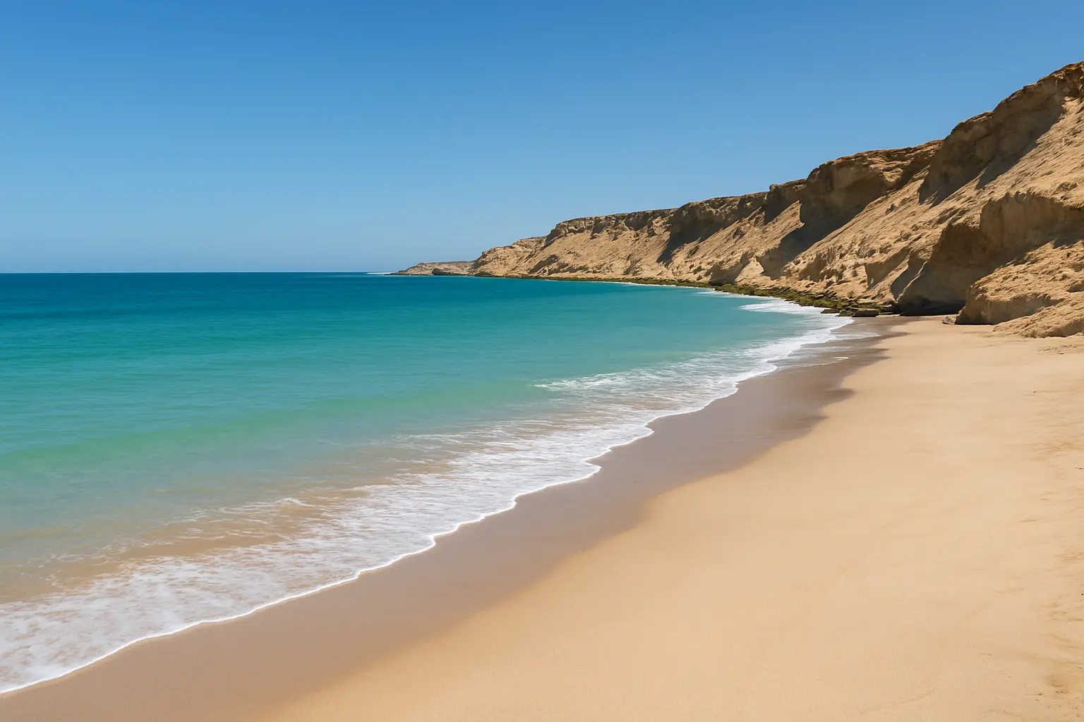 La plage Porto Rico